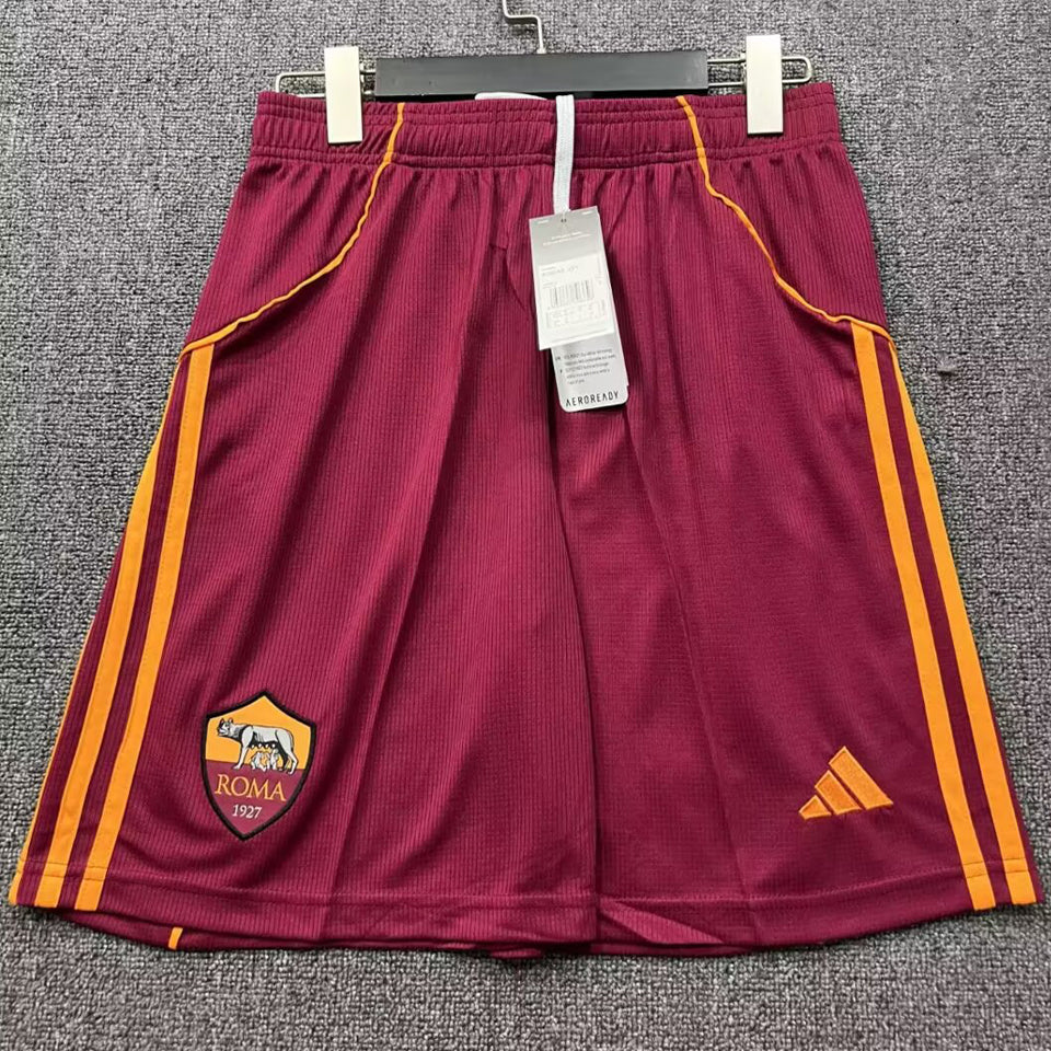 2025/26 Roma Local Versión Fan Shorts/ Pantalones
