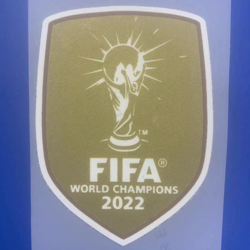2022 nuevo patch campeones mundiales fifa parches/letras