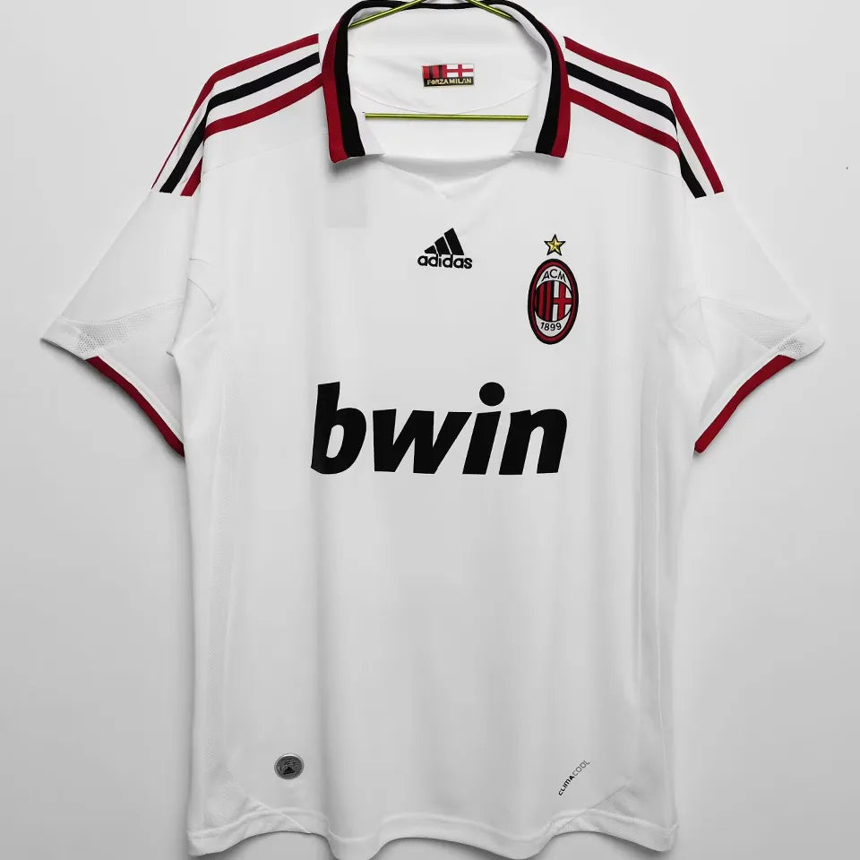 Jersey 2009/10 AC Milan Visitante Manga corta Versión Fan Retro