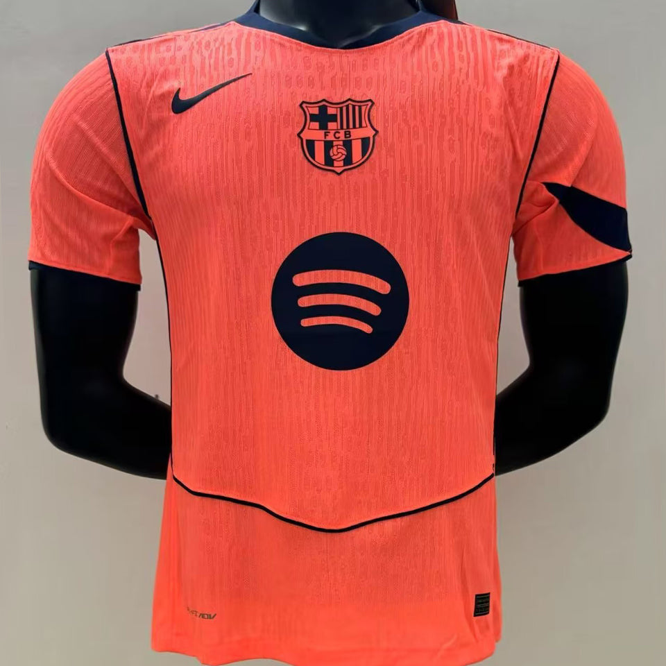 jersey 2025/26 barcelona tercero manga corta versión jugador