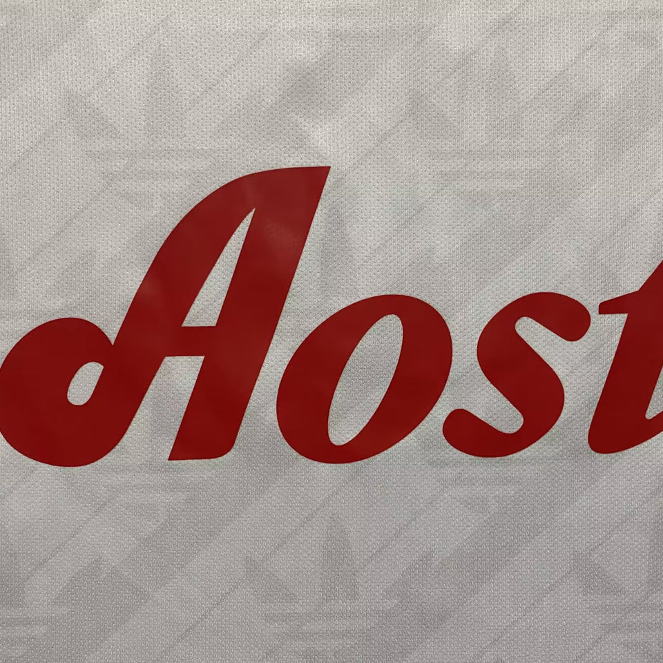 jersey 1995/96 lyon local manga corta versión fan retro