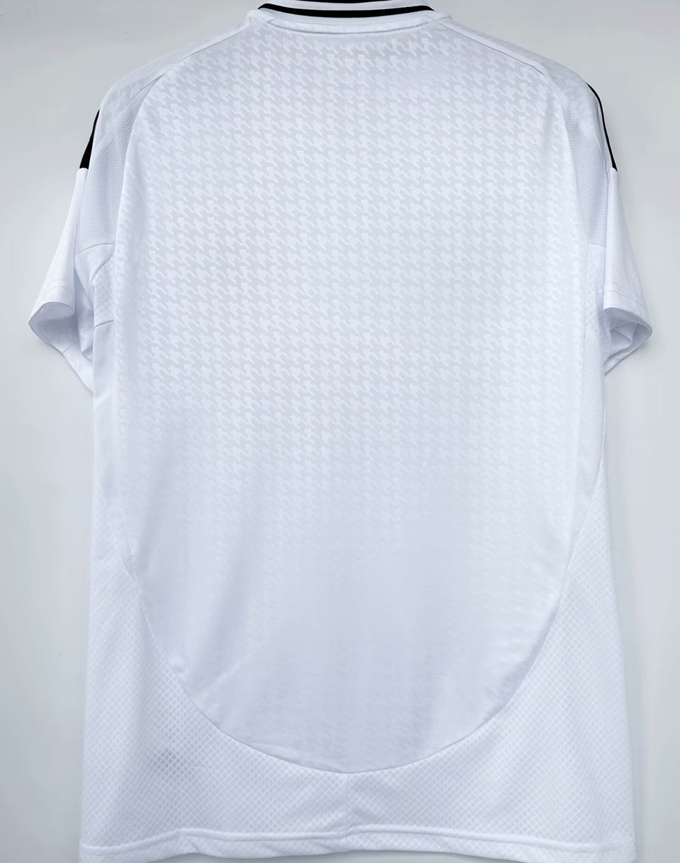 jersey 2024/25 real madrid local manga corta versión fan
