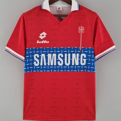 Jersey 1996 CDUC Catholic Visitante Manga corta Versión Fan Retro