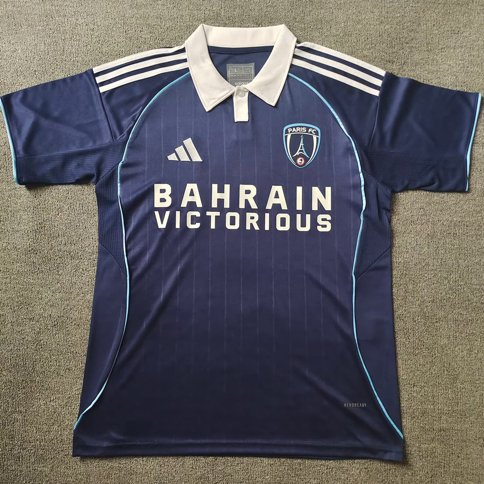 jersey 2025/26 paris fc local manga corta versión fan