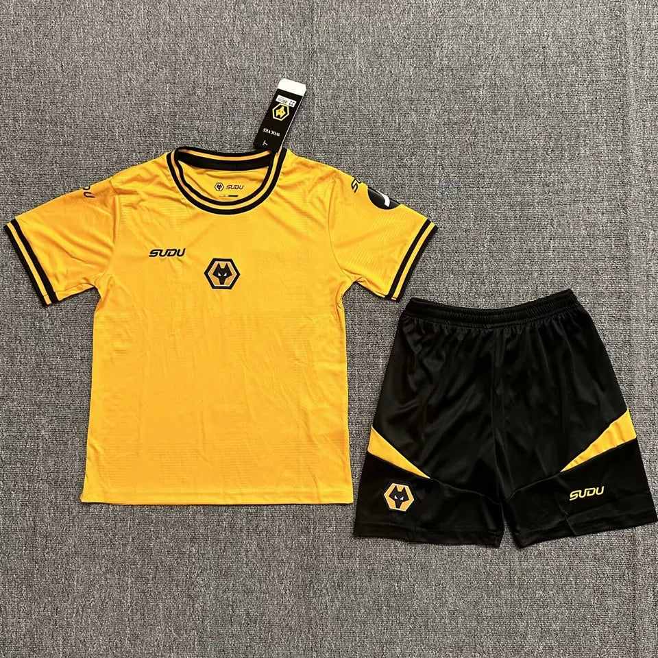 Jersey 2024/25 Wolves Local Manga corta Niño