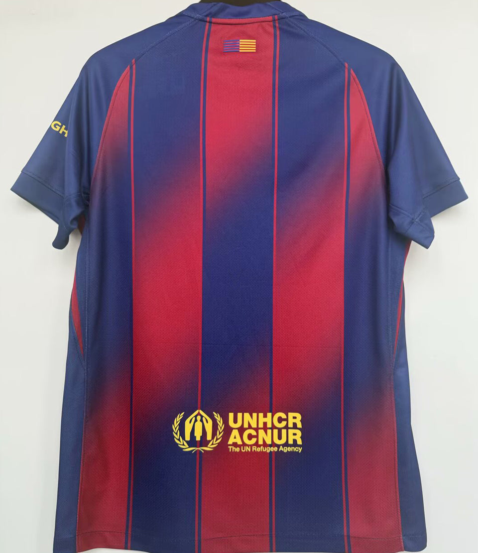 Jersey 2025/26 Barcelona Local Manga corta Versión Fan
