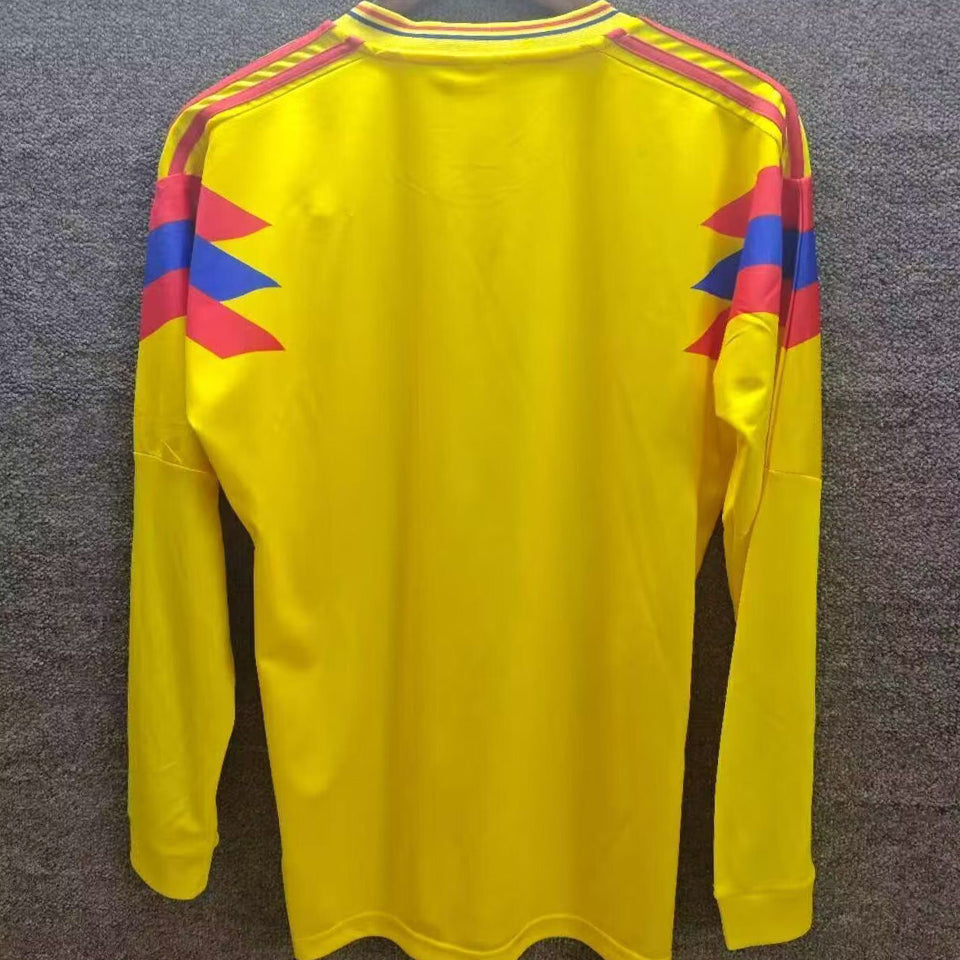 1990 colombia local versión fan selecciones retro