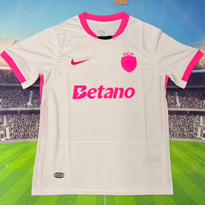 Jersey 2025/26 Sporting Lisbon October Especial Manga corta Versión Fan