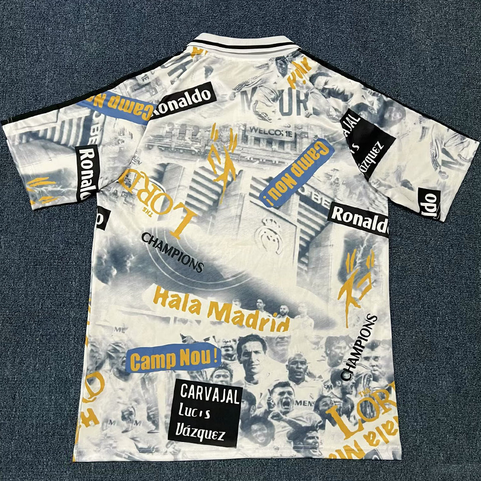 jersey 2025/26 real madrid especial manga corta versión fan