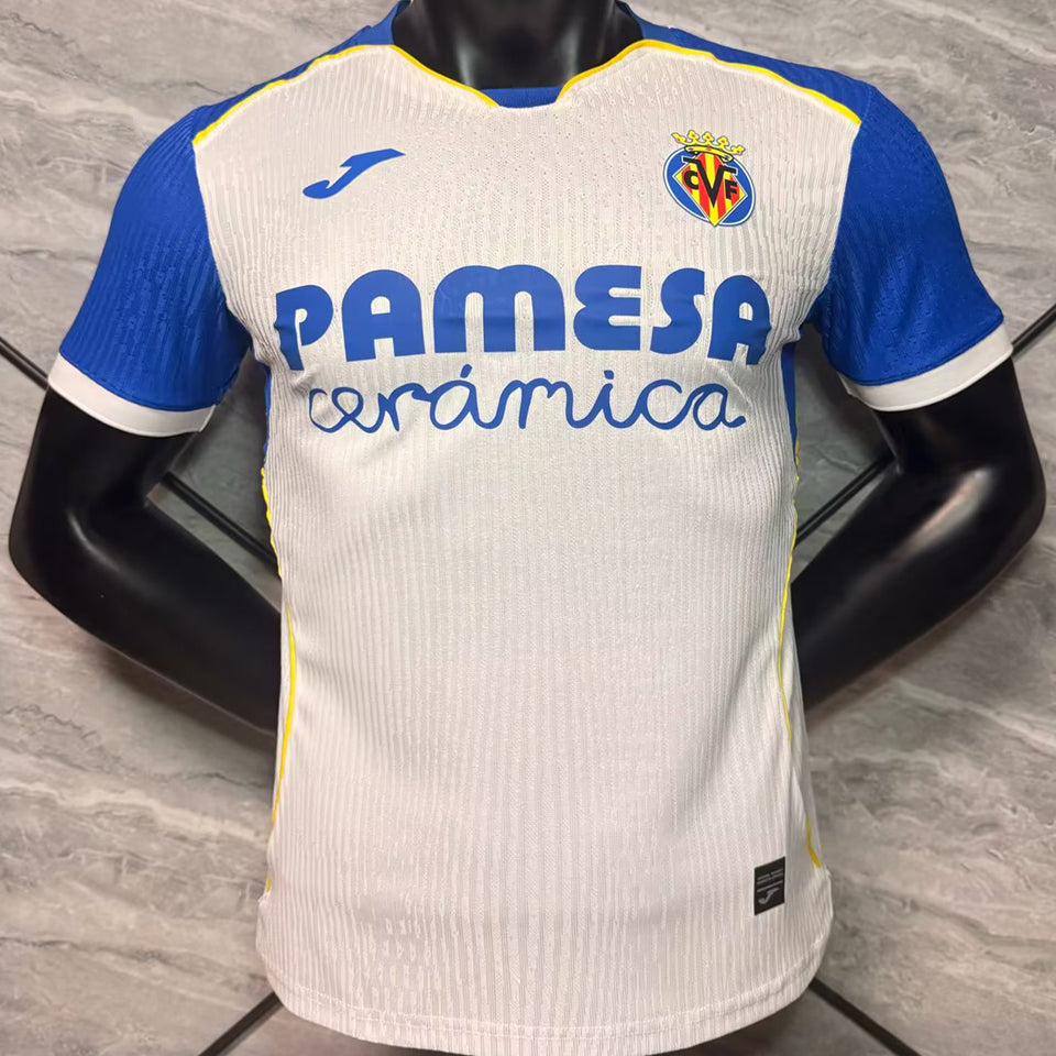 jersey 2026/27 villarreal visitante manga corta versión jugador