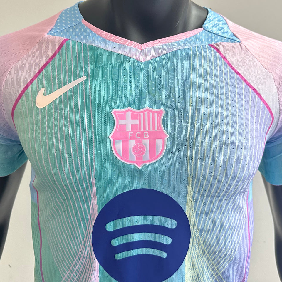 jersey 2025 barcelona especial manga corta versión jugador