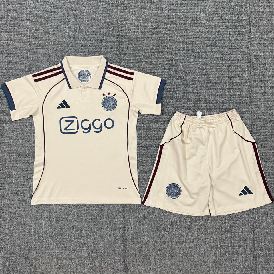 Jersey 2025/26 Ajax Tercero Manga corta Niño