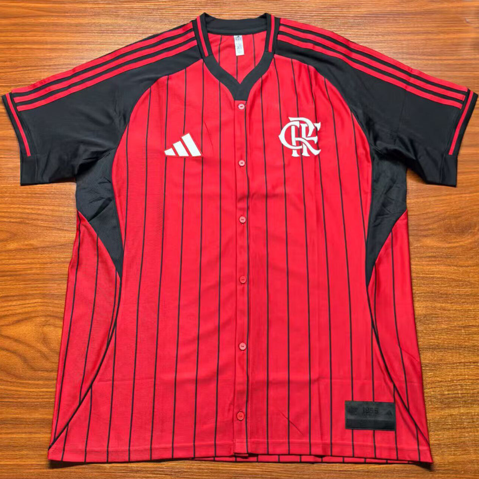 jersey 2025/26 flamengo especial manga corta versión fan