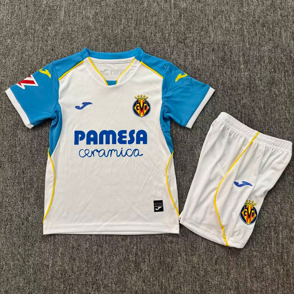 jersey 2026/27 villarreal visitante manga corta niño