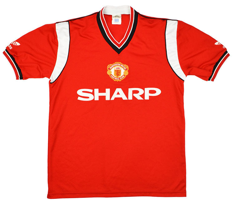 Jersey 1984 Manchester United Local Manga corta Versión Fan Retro