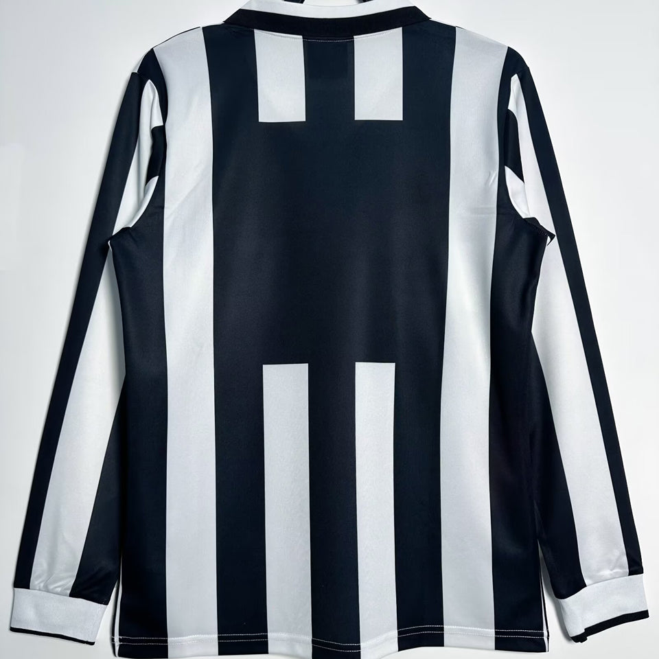 Jersey 1995/97 Juventus Local Manga larga Versión Fan Retro