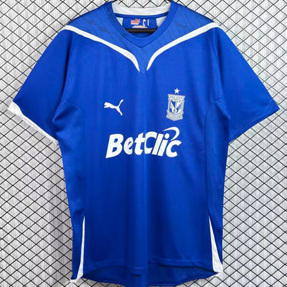 Jersey 2009/2010 Lech Poznań Local Manga corta Versión Fan Retro
