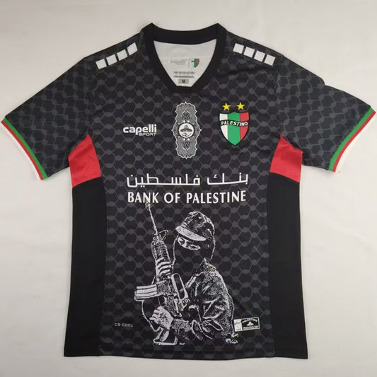 Jersey 2024/25 Palestino Visitante Manga corta Versión Fan