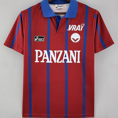 Jersey 1994/1995 FC Girondins de Bordeaux Local Manga corta Versión Fan Retro