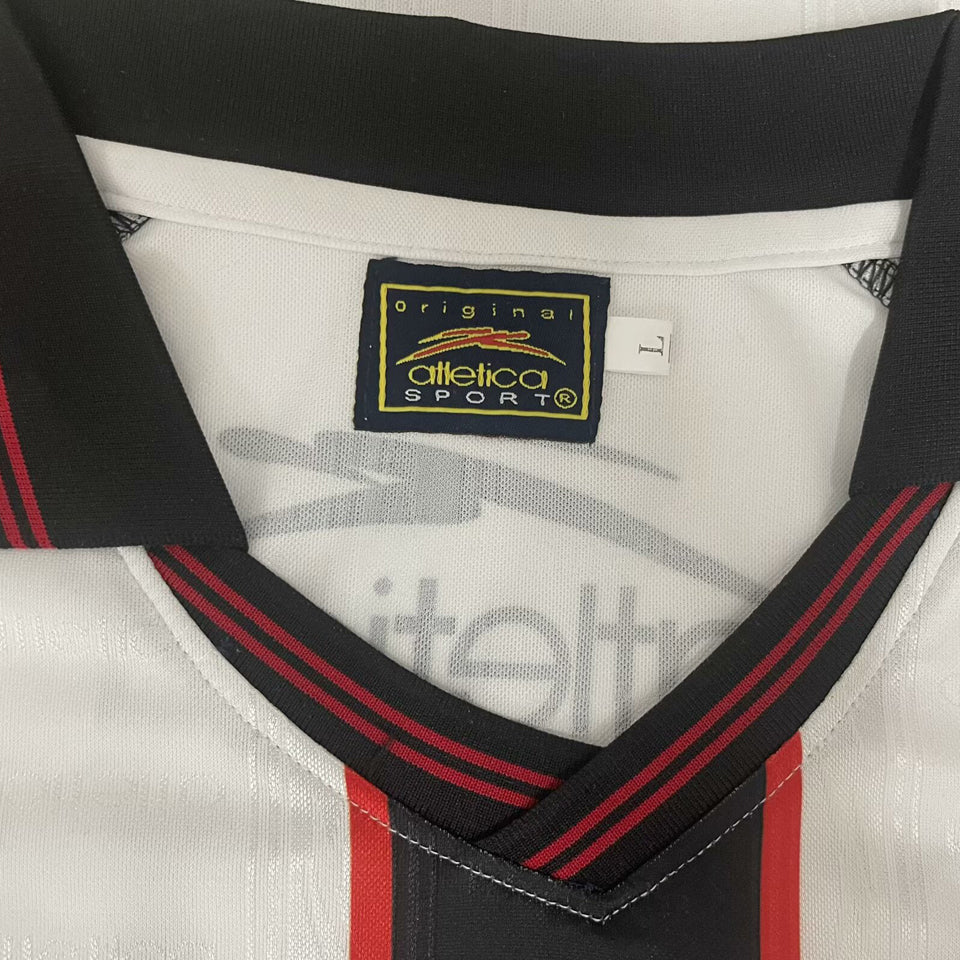 jersey 1998/1999 atlas visitante manga corta versión fan retro