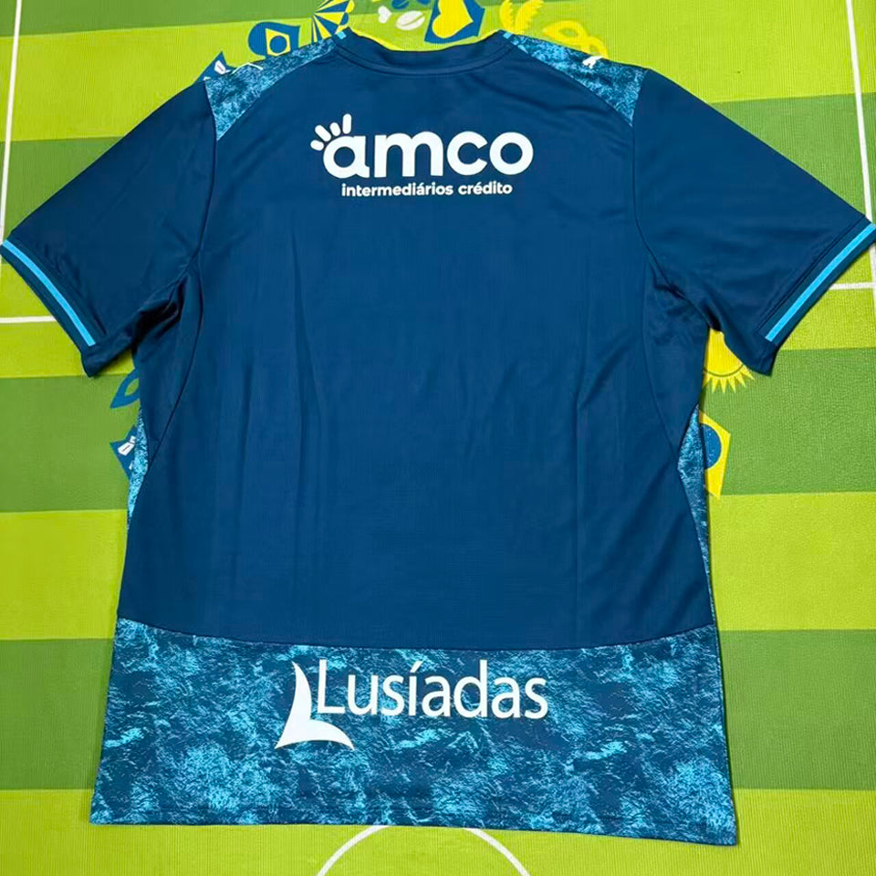 jersey 2026/27 sporting braga visitante manga corta versión fan