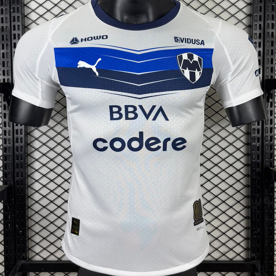 Jersey 2025/26 Monterrey Visitante Manga corta Versión Jugador