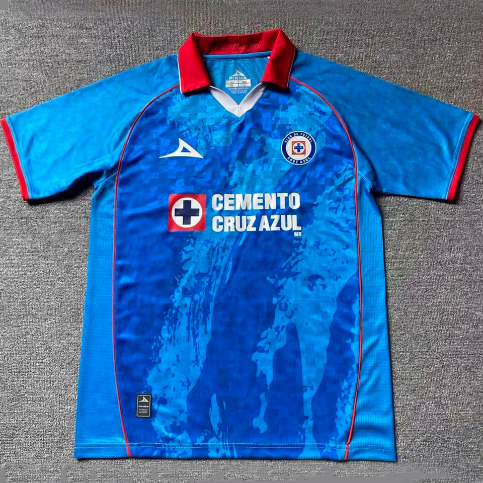 jersey 2026 cruz azul local manga corta versión fan