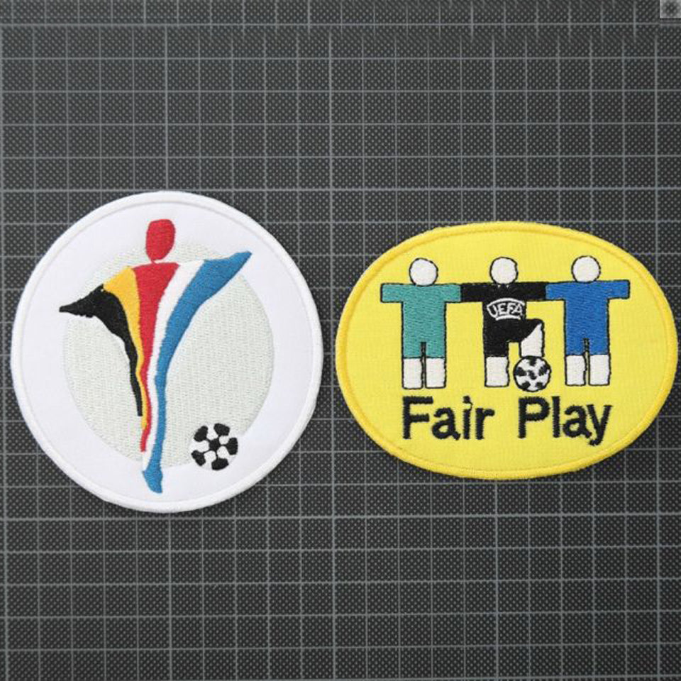 2000 uefa euro 2000 fair play parches/letras
