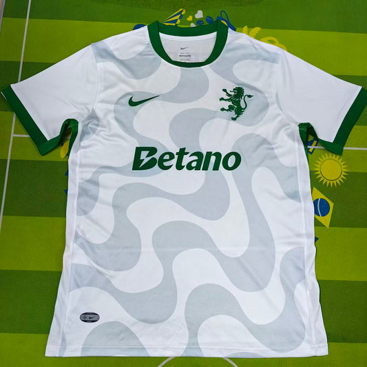 Jersey 2025/26 Sporting Lisbon Tercero Manga corta Versión Fan