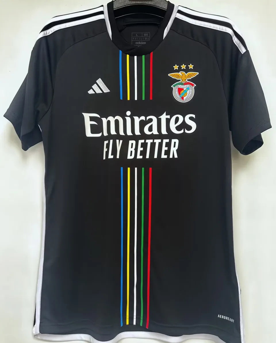 Jersey 2023/24 Benfica Visitante Manga corta Versión Fan