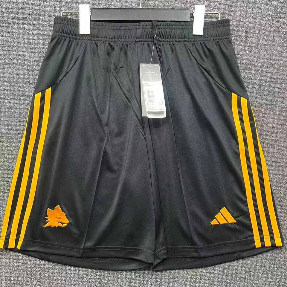 2025/26 roma visitante versión fan shorts/ pantalones