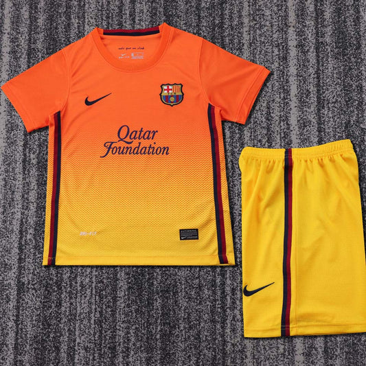 Jersey 2012/13 Barcelona Visitante Manga corta Niño Retro