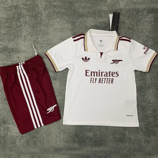 Jersey 2025/26 Arsenal Tercero Manga corta Niño