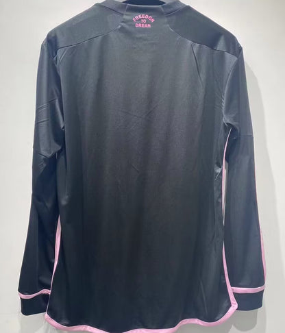 Jersey 2023/24 Inter Miami Visitante Manga larga Versión Fan