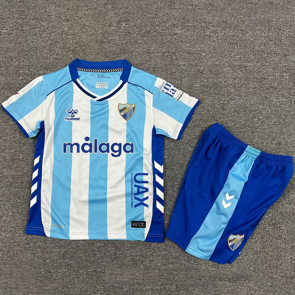 Jersey 2025/26 Malaga Local Manga corta Niño