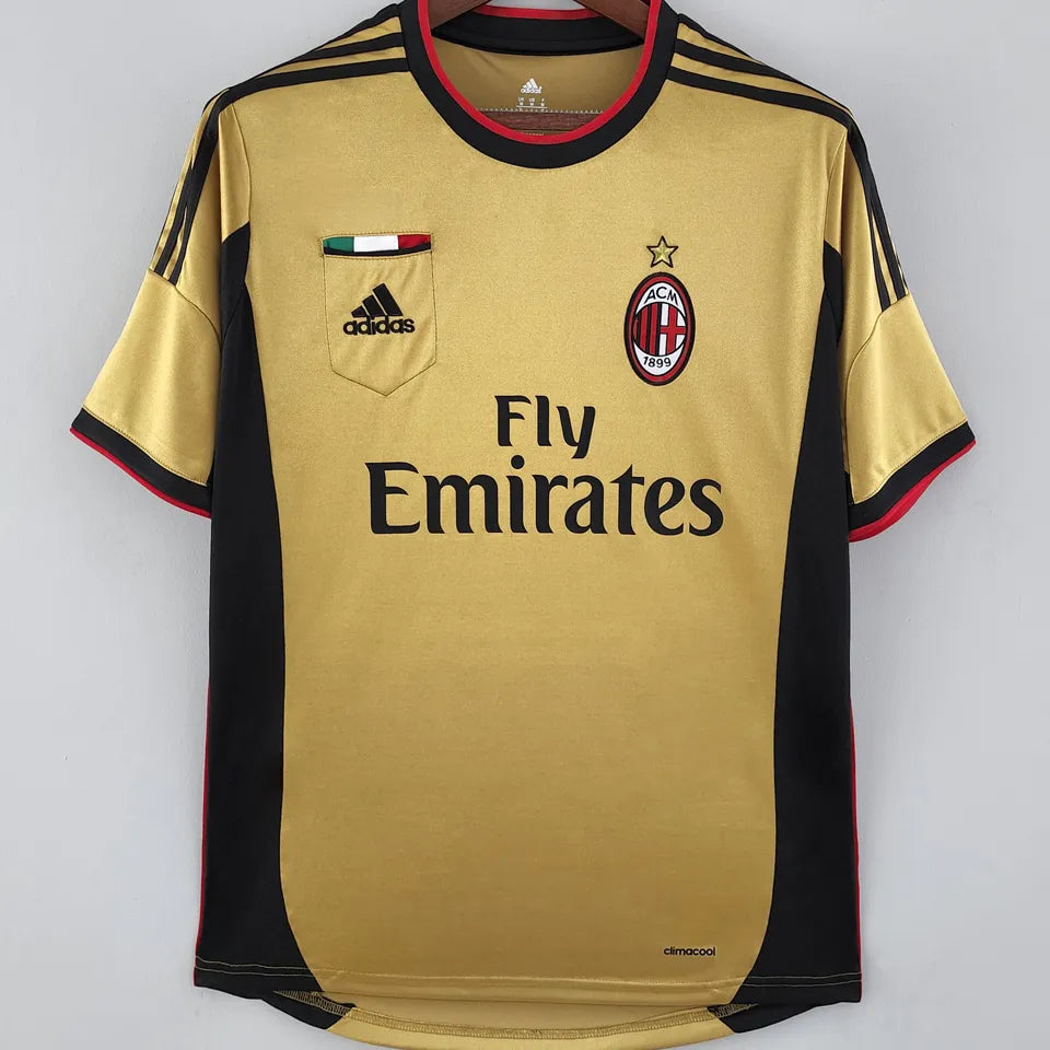 Jersey 2013/14 AC Milan Tercero Manga corta Versión Fan Retro