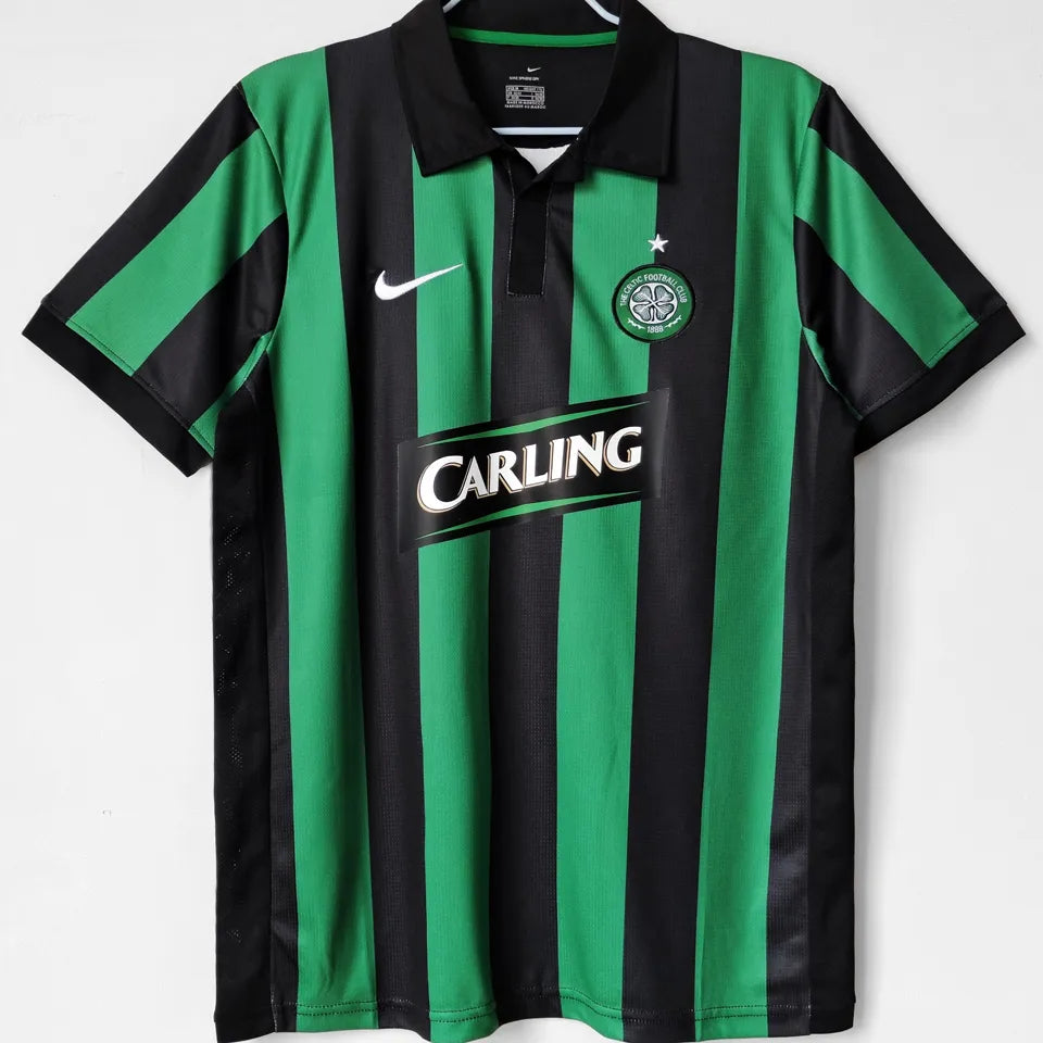 Jersey 2005/06 Celtic Visitante Manga corta Versión Fan Retro