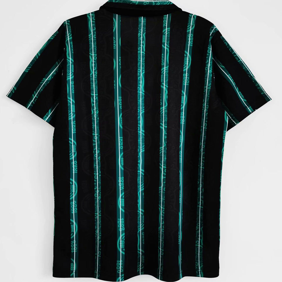 jersey 1992/93 celtic visitante manga corta versión fan retro