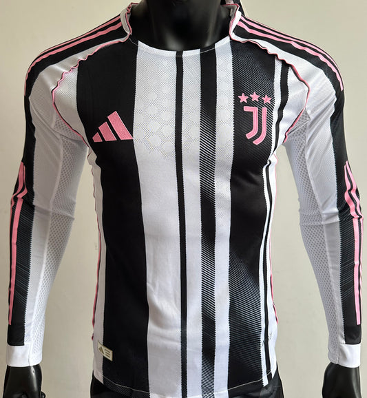 Jersey 2025/26 Juventus Local Manga larga Versión Jugador