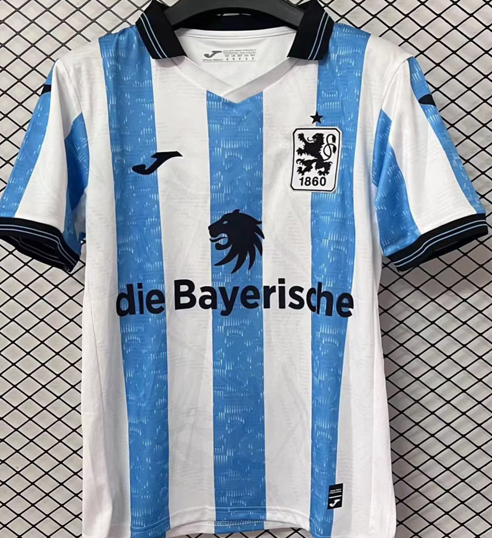 jersey 2025/26 fc tsv 1860 münchen local manga corta versión fan