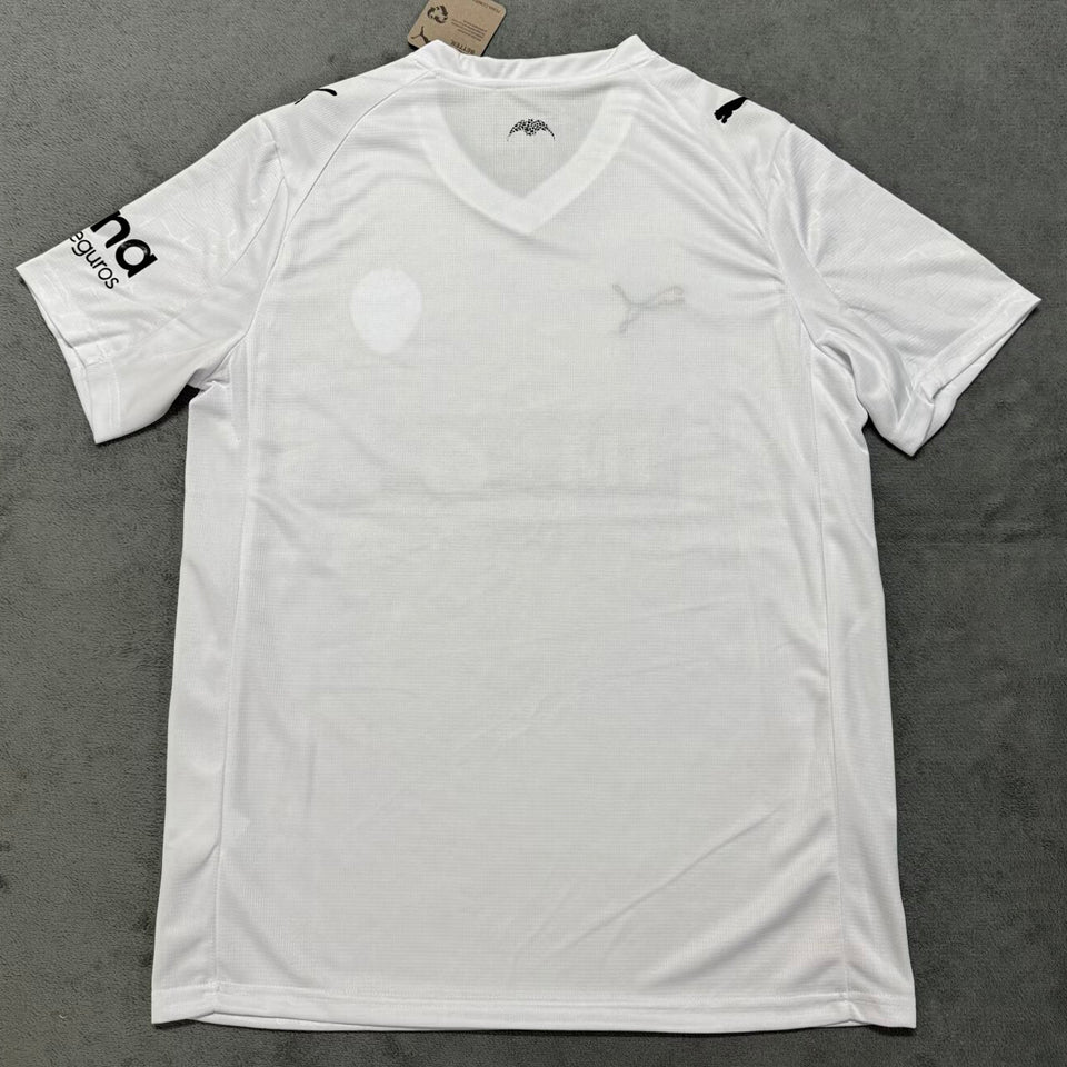 jersey 2025/26 valencia local manga corta versión fan