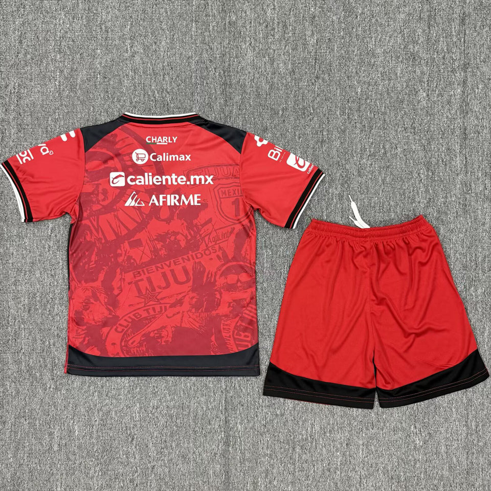 jersey 2025/26 tijuana local manga corta niño