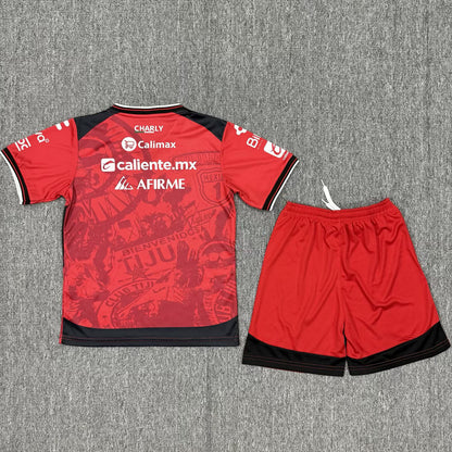 Jersey 2025/26 Tijuana Local Manga corta Niño