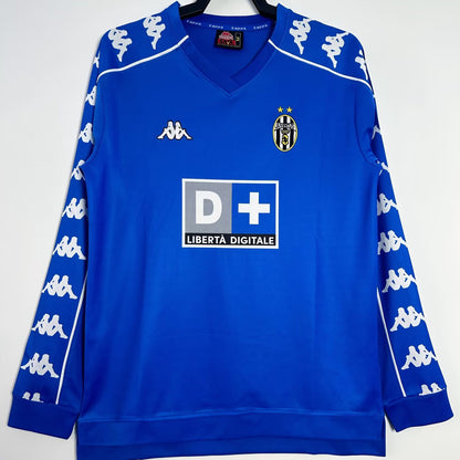 Jersey 1999/2000 Juventus Visitante Manga larga Versión Fan Retro