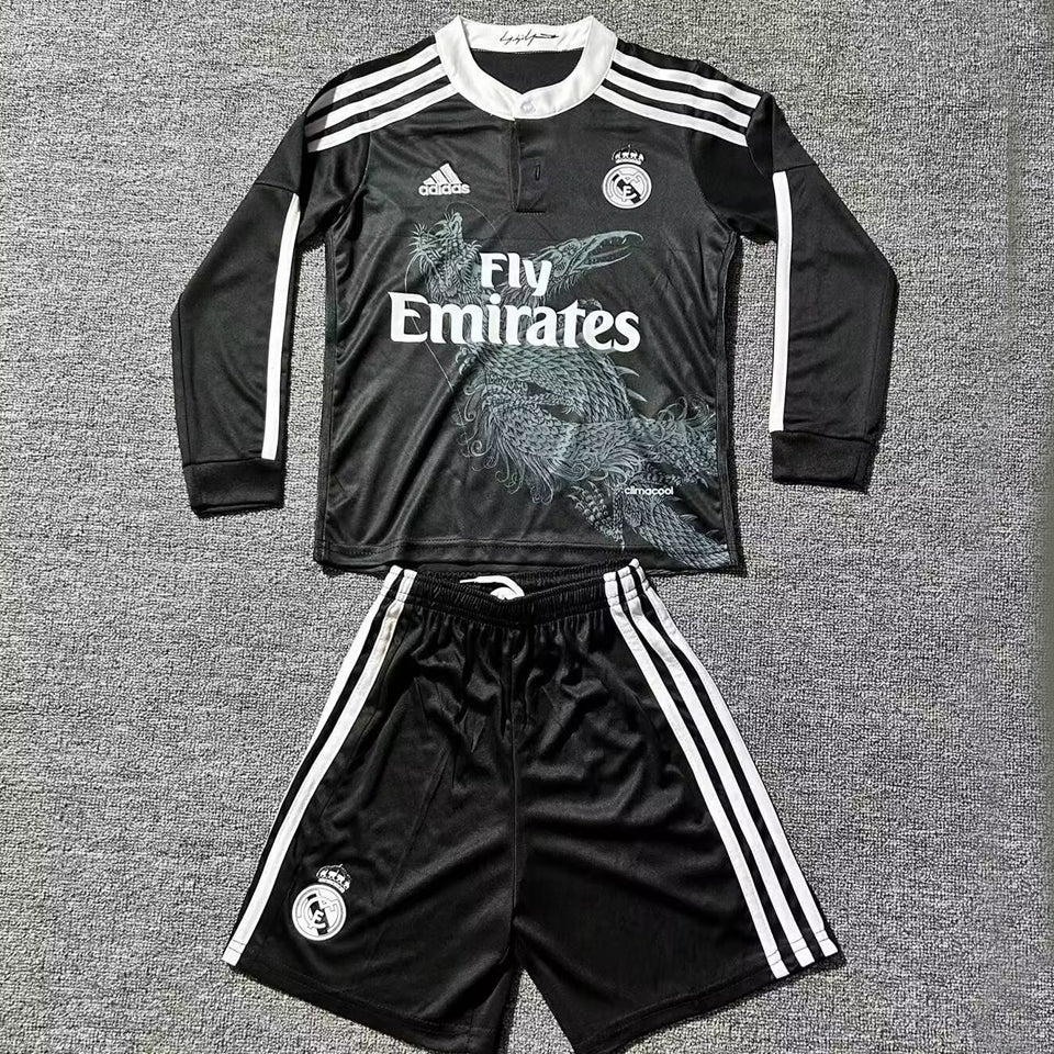 jersey 2014/15 real madrid especial manga larga niño retro
