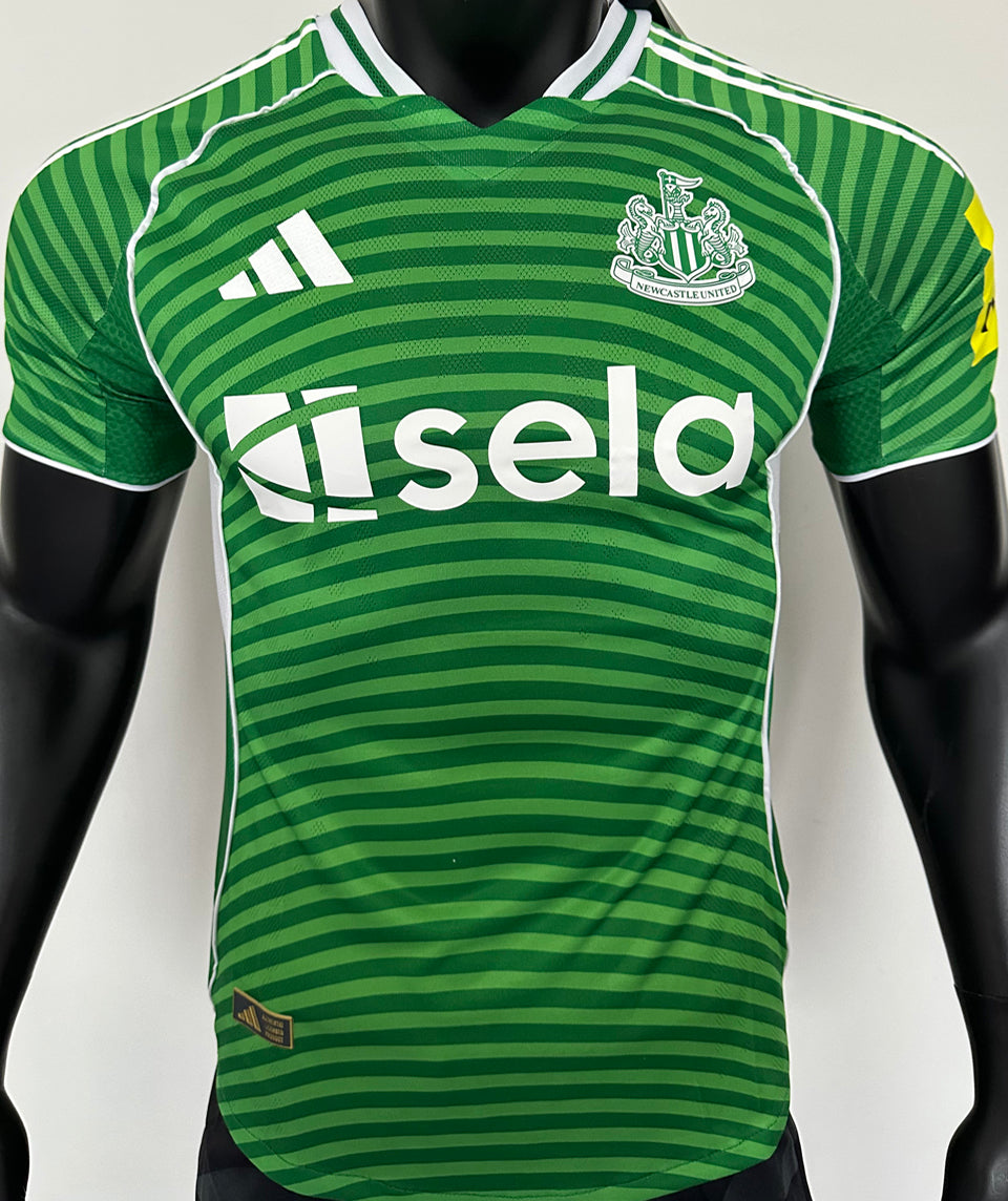 Jersey 2025/26 Newcastle Visitante Manga corta Versión Jugador