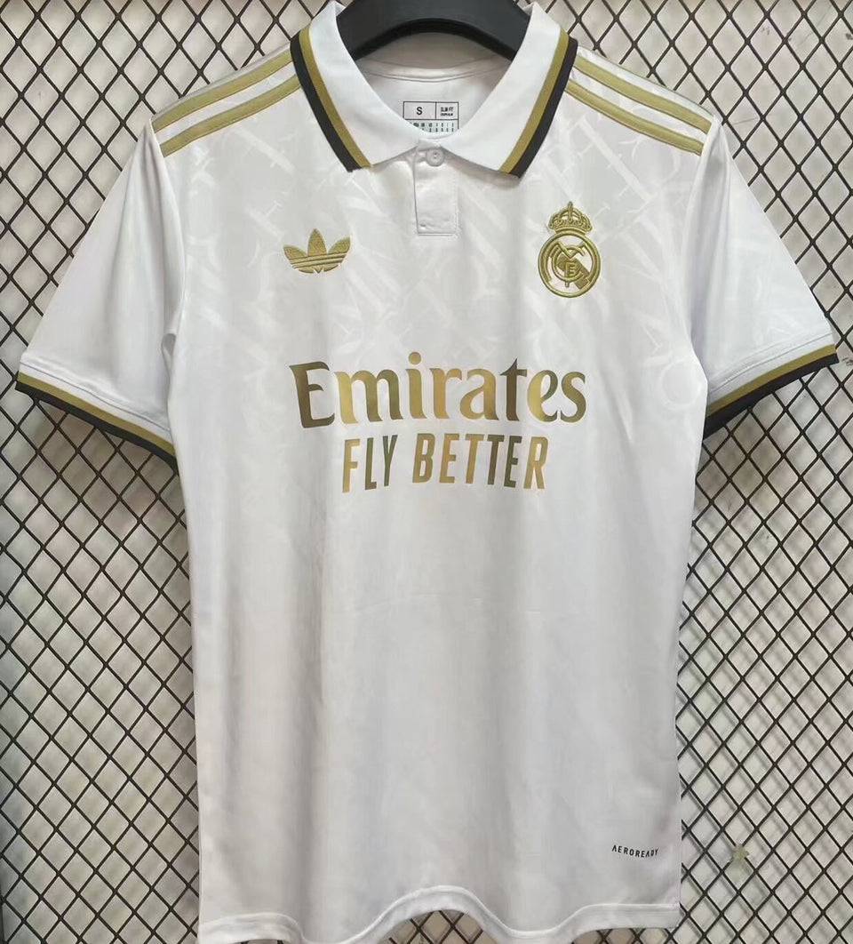 jersey 2025 real madrid especial manga corta versión fan