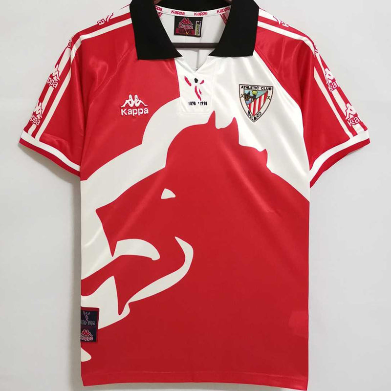 jersey 1997/98 bilbao at especial manga corta versión fan retro