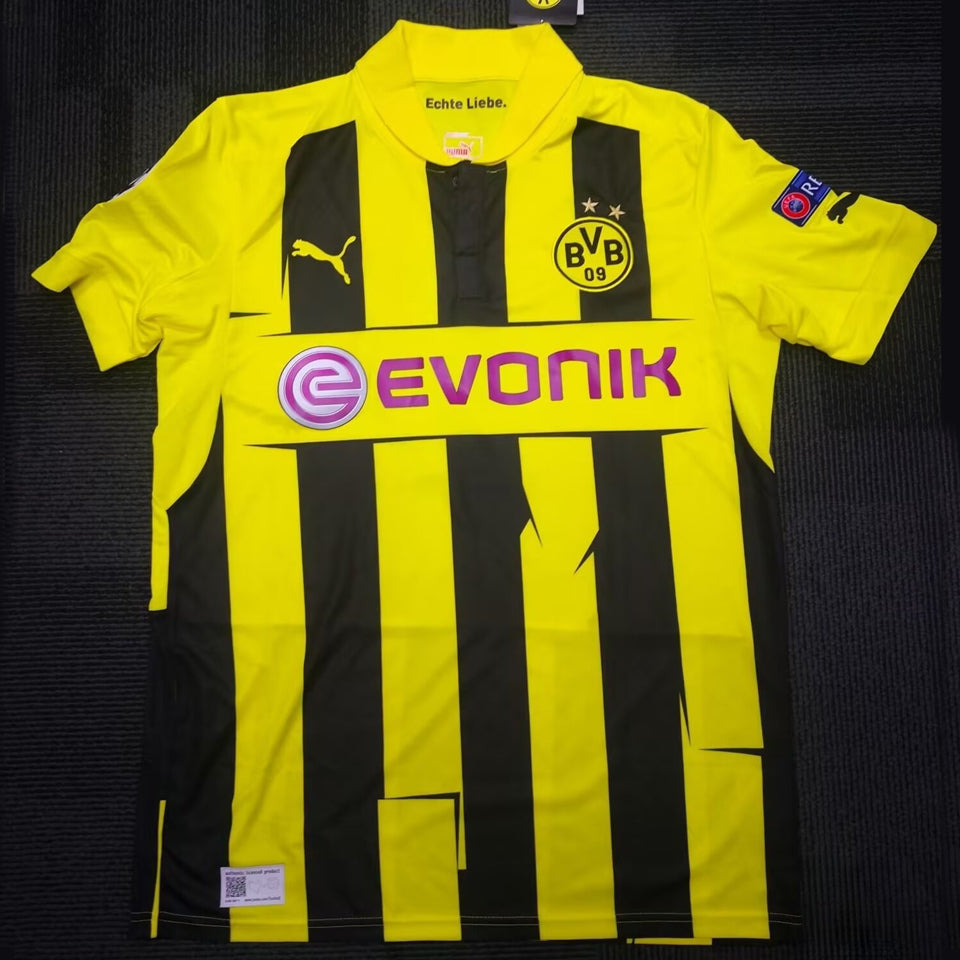 jersey 2012/13 borussia dortmund local manga corta versión fan retro