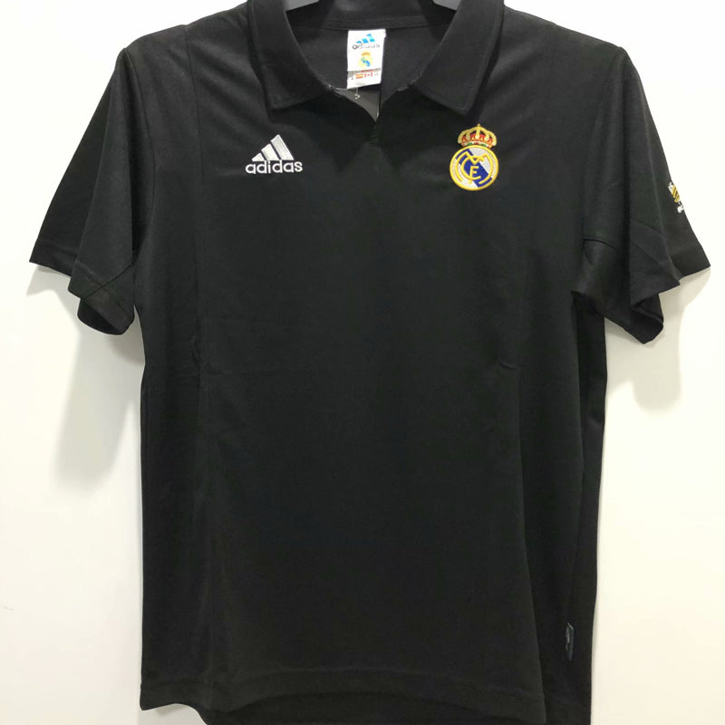 jersey 2002/03 real madrid visitante manga corta versión fan retro